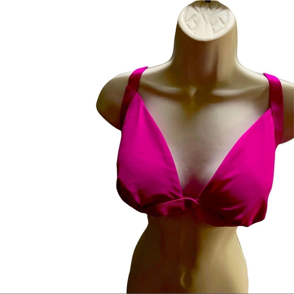 LaBianca Women’s Standard Island Goddess Shirred Banded V-Neck Halter Bikini Top